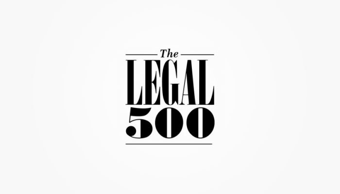 Адвокатское бюро «Андрей Городисский и Партнеры» рекомендовано международным рейтингом «The Legal 500 EMEA».
